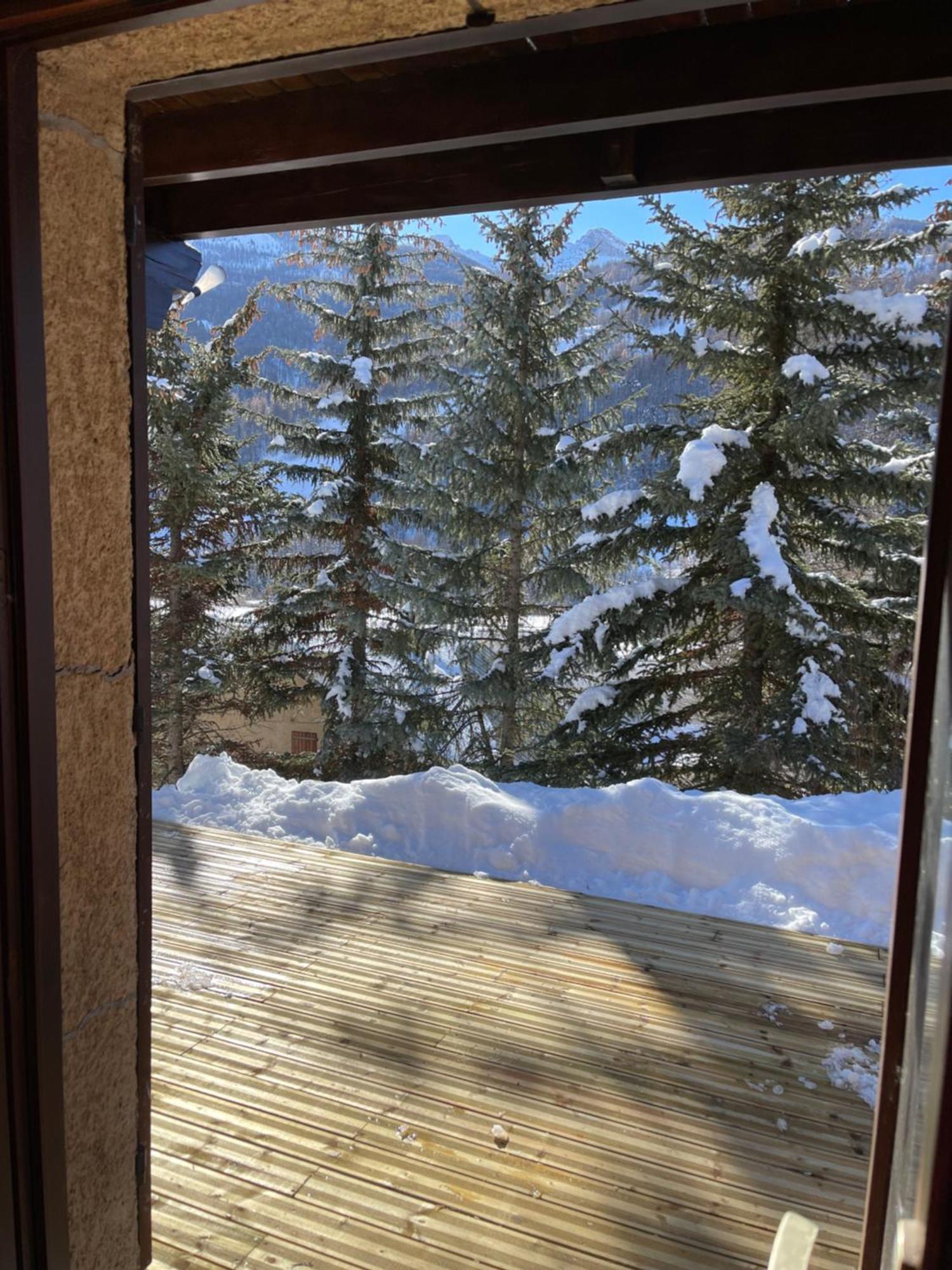 Serre Chevalier Studio 30 M2 Coin Montagne A 8 Minutes Des Pistes Saint-Chaffrey Exterior photo