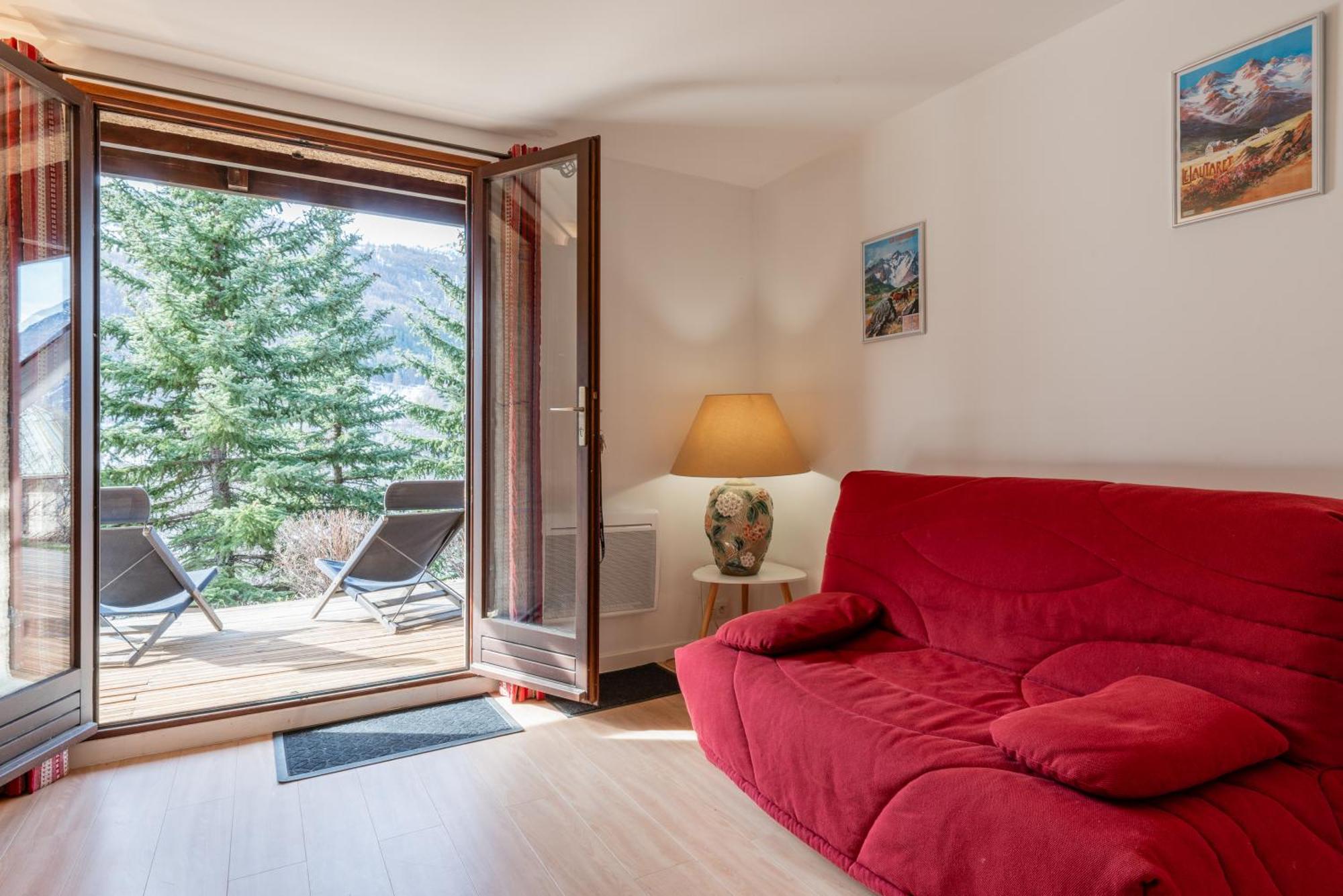 Serre Chevalier Studio 30 M2 Coin Montagne A 8 Minutes Des Pistes Saint-Chaffrey Exterior photo